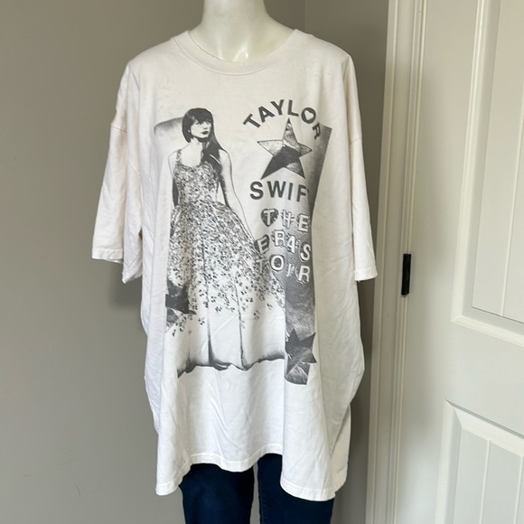 TAYLOR SWIFT The Eras Tour T-shirt White Official Concert Merch Sz XXL NEW - Picture 2 of 9